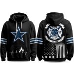 2025 Cowboys Firefighter Appreciation Day Hoodie