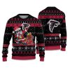 2025 Falcons Santa Claus Ugly Christmas Sweater 1