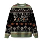 2025 Free Societies Read Freely Ugly Christmas Sweater