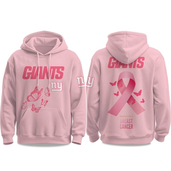 2025 Giants Breast Cancer Awareness Month Hoodie 1