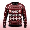 2025 Ho Ho Home Run Ugly Christmas Sweater