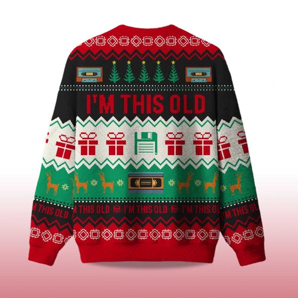 2025 Im This Old Vintage Ugly Christmas Sweater 2