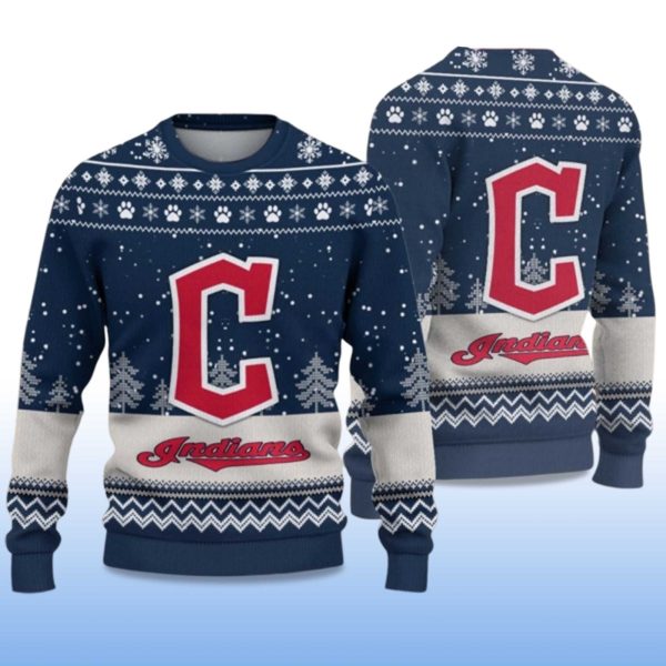 2025 Indians Ugly Christmas Sweater 2