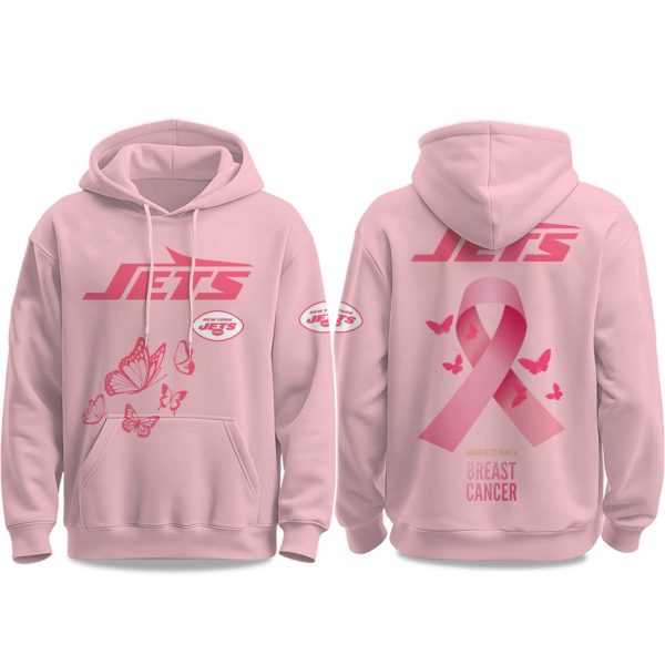 2025 Jets Breast Cancer Awareness Month Hoodie 1