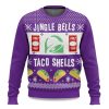 2025 Jingle Bells Taco Shells Fire Ugly Christmas Sweater 1