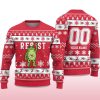 2025 KC Chiefs Portland Frog Resist Ugly Christmas Sweater