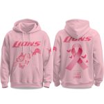 2025 Lions Breast Cancer Awareness Month Hoodie