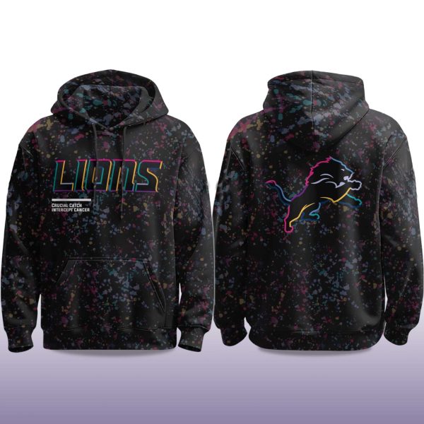 2025 Lions Crucial Catch Hoodie