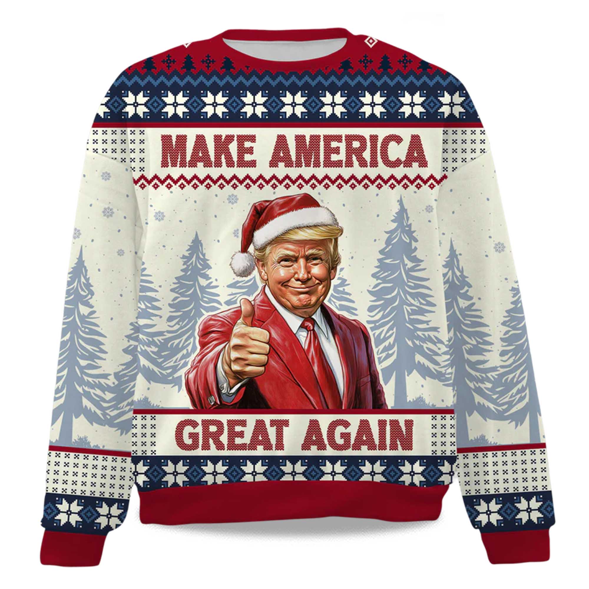 2025 Make America Great Again Christmas Ugly Sweater 5 2025 Make America Great Again Christmas Ugly Sweater