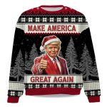 2025 Make America Great Again Christmas Ugly Sweater