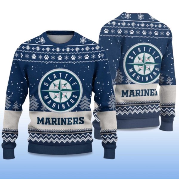 2025 Mariners Ugly Christmas Sweater 2