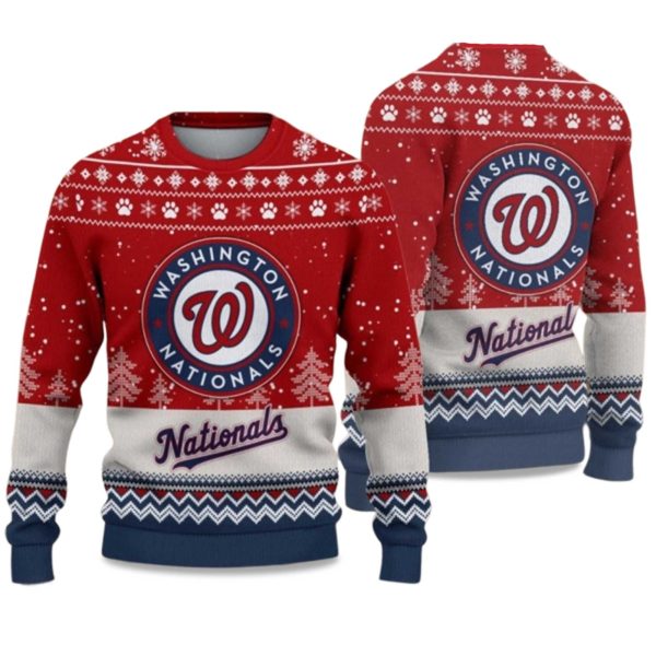 2025 Nationals Ugly Christmas Sweater 1