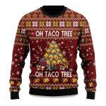 2025 Oh Taco Tree Ugly Christmas Sweater