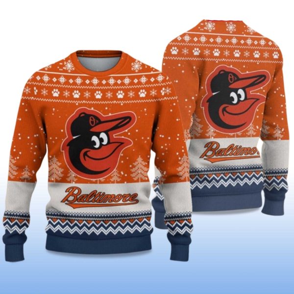 2025 Orioles Ugly Christmas Sweater 2