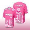 2025 Packers Breast Cancer Awareness Football Jersey 2
