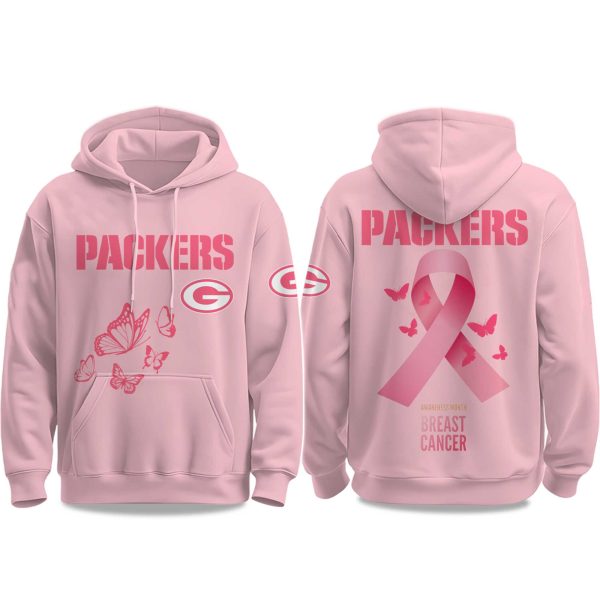 2025 Packers Breast Cancer Awareness Month Hoodie 1