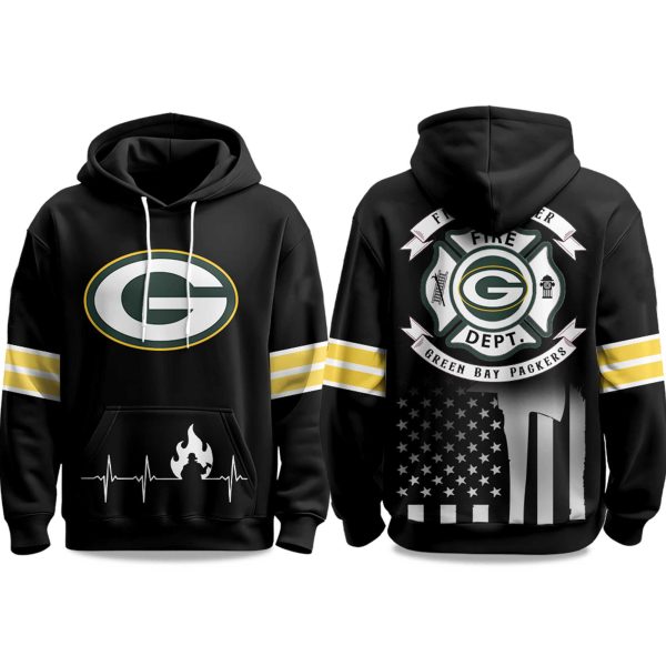 2025 Packers Firefighter Appreciation Day Hoodie 1