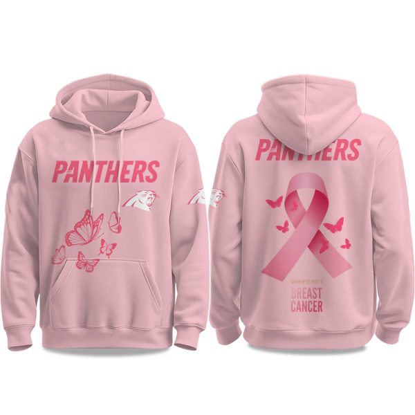 2025 Panthers Breast Cancer Awareness Month Hoodie 1