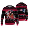 2025 Patriots Santa Claus Ugly Christmas Sweater 1