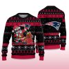 2025 Patriots Santa Claus Ugly Christmas Sweater 2