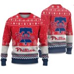 2025 Phillies Ugly Christmas Sweater