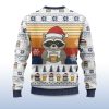 2025 Raccoon Thats What I Do I Drink Bourbon Ugly Christmas Sweater 2
