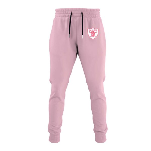 2025 Raiders Breast Cancer Awareness Month Hoodie 2