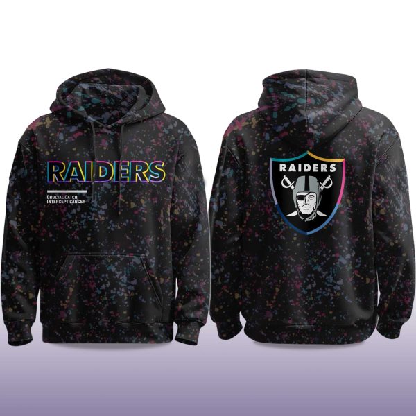 2025 Raiders Crucial Catch Hoodie