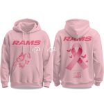 2025 Rams Breast Cancer Awareness Month Hoodie