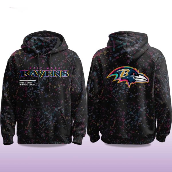 2025 Ravens Crucial Catch Hoodie 2