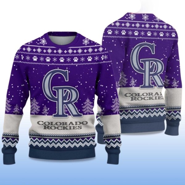 2025 Rockies Ugly Christmas Sweater 2
