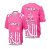 2025 Saints Breast Cancer Awareness Football Jersey 1