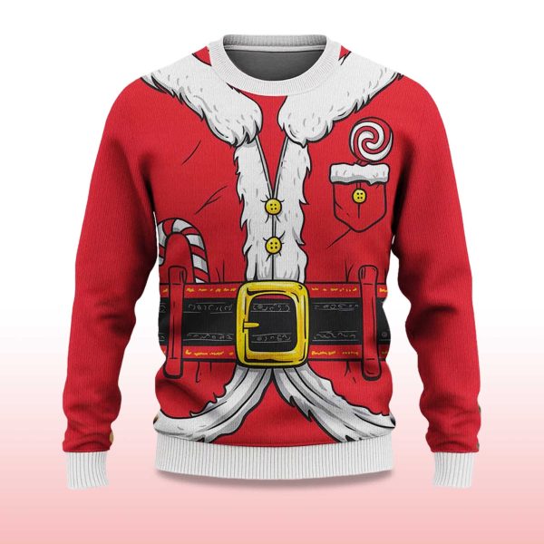 2025 Santa Claus Ugly Christmas Sweater 2
