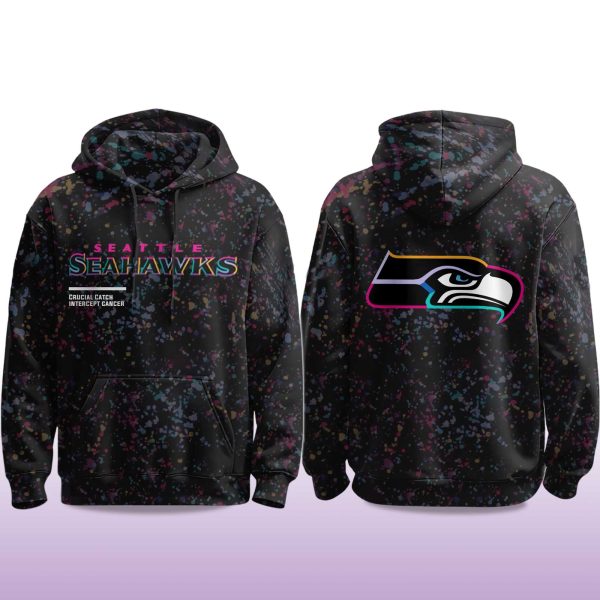 2025 Seahawks Crucial Catch Hoodie 2