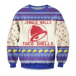 2025 Taco Bell Jingle Bells Taco Shells Ugly Christmas Sweater