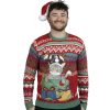 2025 Taco Cat Ugly Christmas Sweater 1