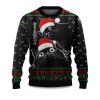 2025 The Cat Is Watching Today Christmas Ugly Sweater 1