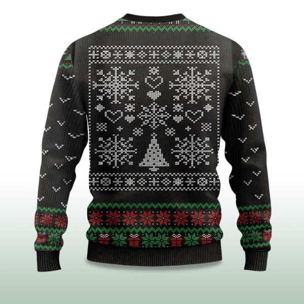2025 The Cat Is Watching Today Christmas Ugly Sweater 2
