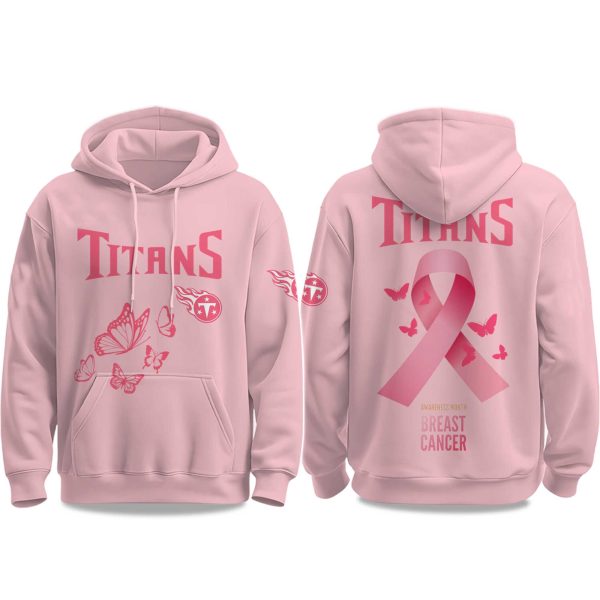 2025 Titans Breast Cancer Awareness Month Hoodie 1