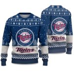 2025 Twins Ugly Christmas Sweater