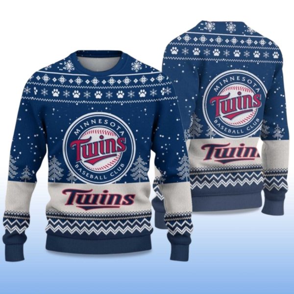 2025 Twins Ugly Christmas Sweater 2