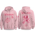 2025 Vikings Breast Cancer Awareness Month Hoodie