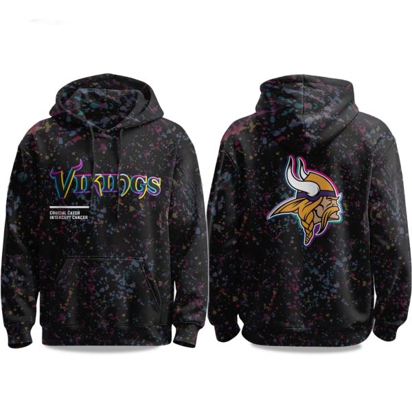 2025 Vikings Crucial Catch Hoodie 1