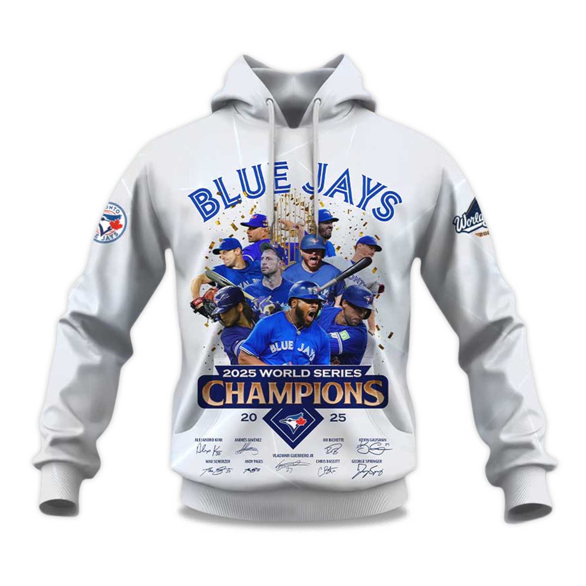 2025 World Series Champions Blue Jays Hoodie 1 2025 World Series Champions Blue Jays Hoodie
