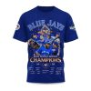 2025 World Series Champions Blue Jays T-Shirt 4 2025 World Series Champions Blue Jays T Shirt