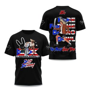 Bad Bunny Here For The Benito Bowl The Best Half Time 2025 T Shirt 1