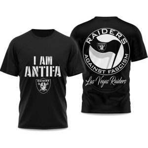 I Am Antfa Raiders Against Fascism Shirt 1