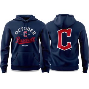 Guardians October Baseball Postseason 2025 Hoodie 1