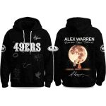 49ers Alex Warren Cheaper Than Therapy Global Tour 2025 Hoodie