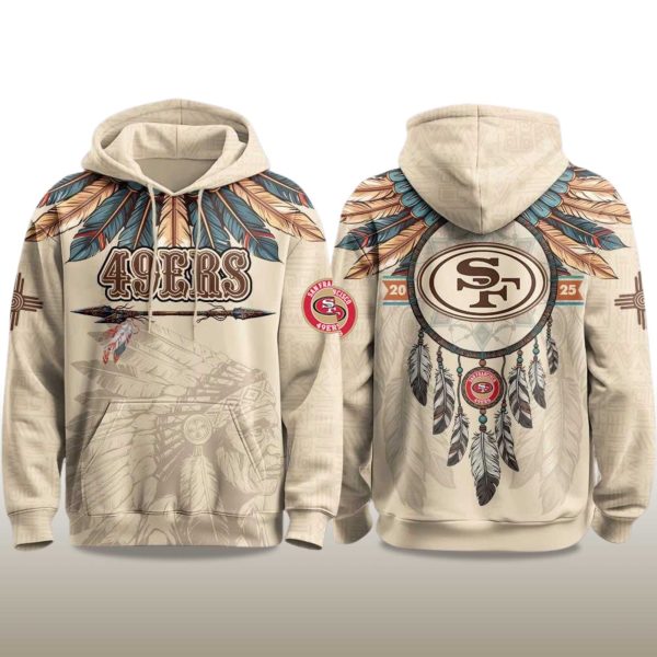 49ers Native American Heritage Month 2025 Hoodie